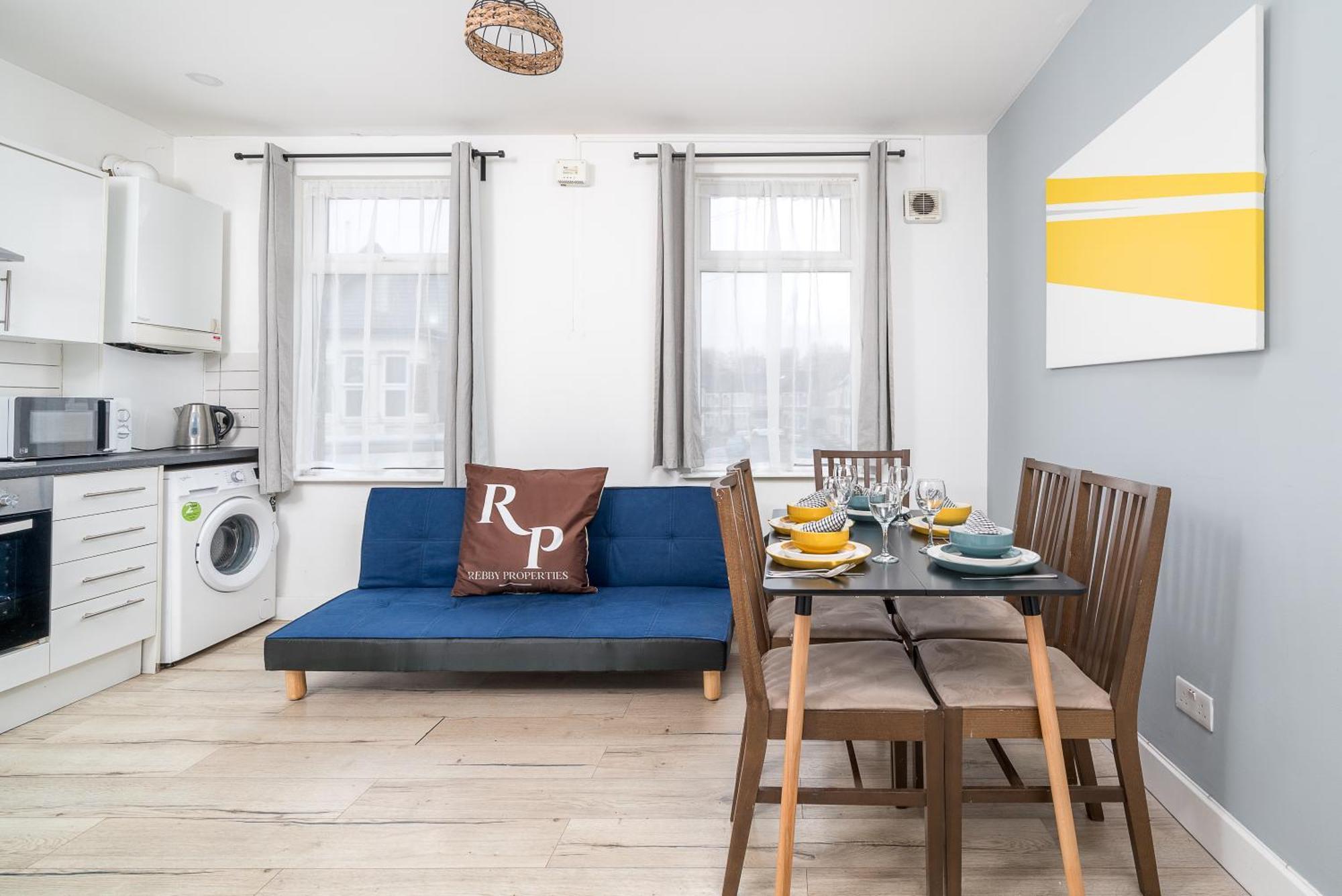 Modern 2 Bed East London Home By Rebby Properties Sleeps 5 Near Canning Town Station Extérieur photo